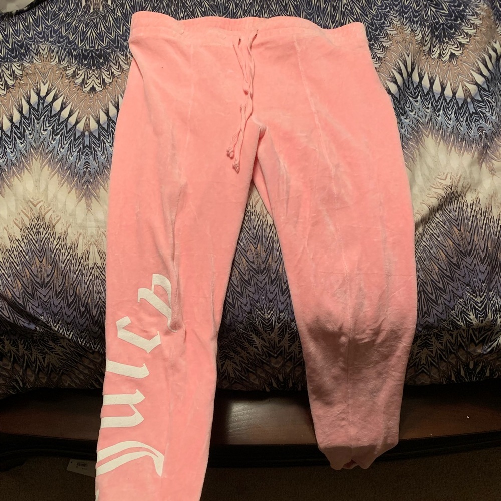 Juicy sweatpants saddle strap